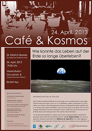 Poster of Café & Kosmos 24 April 2013