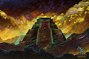 Postcard Arqueoastronomía Maya