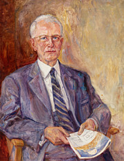 ESO Director General Prof. Otto Heckmann (painting)