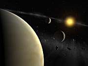 Planetary system around HD 69830