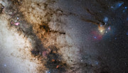 Uma paisagem estelar de 340 milhões de pixeis obtida a partir do Paranal