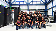 GRAVITY — the instrument team during the first observations at Paranal