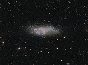 Galaxie WLM na okraji Místní skupiny galaxií