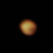 Imagem da superfície de Betelgeuse tirada em Janeiro de 2020
