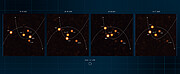ESO-VLTI-Bilder der Sterne nahe des Zentrums der Milchstraße