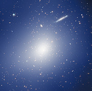 HAWK-I e Hubble esplorano un ammasso con una massa di due milioni di miliardi di soli