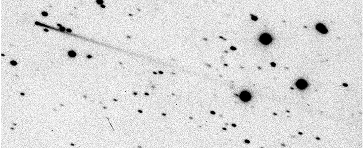 Strange comet discovered at ESO