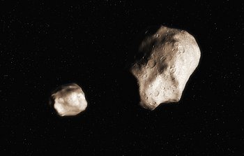 How Asteroids Split Up