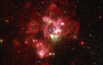 Mounted image 143: N44 in the Large Magellanic Cloud