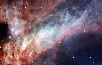 Mounted image 136: The Omega Nebula and its hot young stars