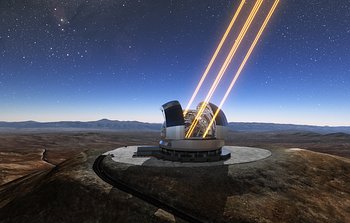 O ESO assina contrato para fontes laser do ELT