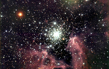 Mounted image 027: The Galactic starburst region NGC 3603