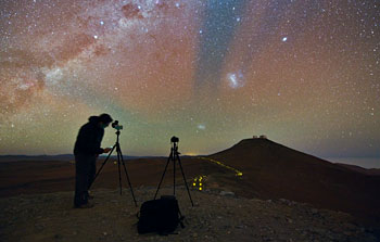 Fotógrafos embajadores de ESO dan inicio a una pionera expedición hacia el Universo en ultra alta definición