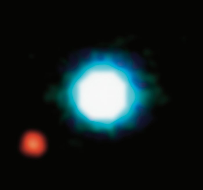 2M1207b - Das erste Bild eines Exoplaneten 