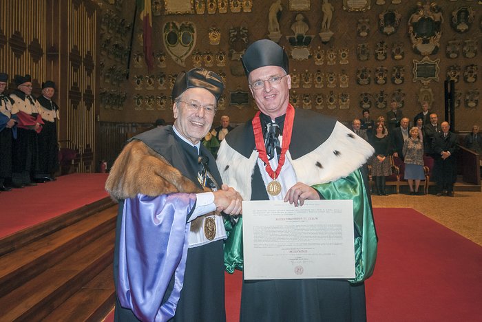 Tim de Zeeuw erhält die Ehrendoktorwürde der Universität Padua