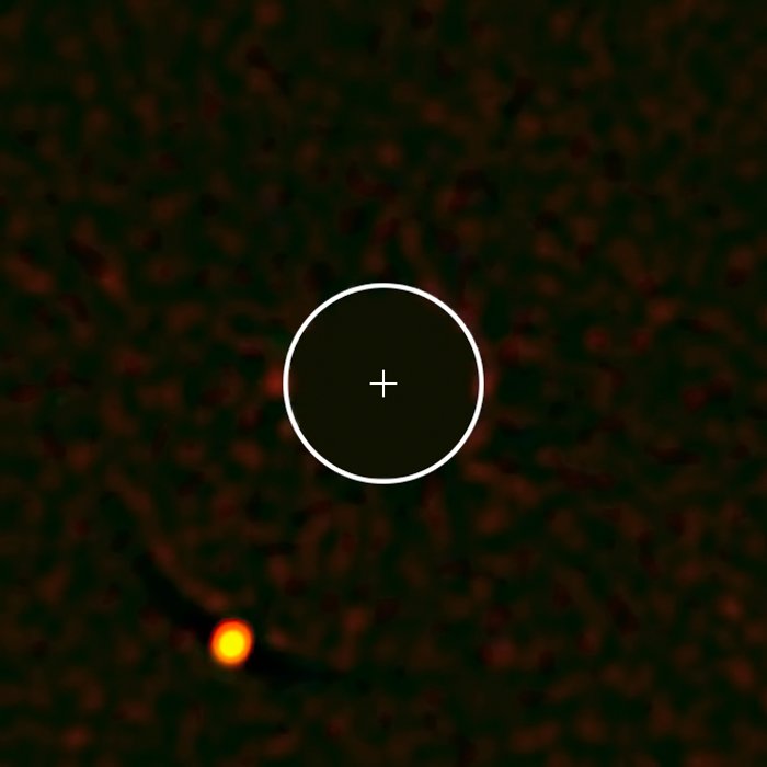De bijzondere exoplaneet HIP 65426b, zoals gezien door SPHERE