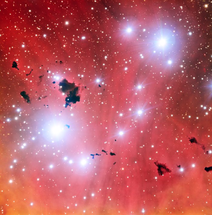 Dalekohled ESO/VLT oslavil 15 let činnosti a vyfotografoval hvězdnou porodnici