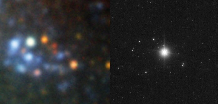 SN2008bk: The last moments of a star