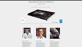 Treasures of the Southern Sky mini site