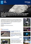 ESO — Asteróide exilado descoberto nos confins do Sistema Solar — Science Release eso1814pt