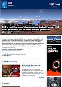 ESO — L'ESO ospiterà la schiera di telescopi del CTA-sud a Paranal — Organisation Release eso1841it