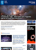 ESO — Un murciélago cósmico en pleno vuelo — Photo Release eso1904es