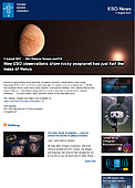 ESO — Nuove osservazioni dell'ESO mostrano un esopianeta roccioso di massa pari alla metà della massa di Venere — Science Release eso2112it-ch