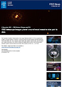 ESO — Un telescopio delll'ESO fotografa un pianeta intorno alla coppia di stelle finora più massiccia — Science Release eso2118it-ch