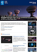 ESO — I telescopi BlackGEM all'Osservatorio di La Silla dell'ESO iniziano la caccia alle sorgenti di onde gravitazionali — Organisation Release eso2308it