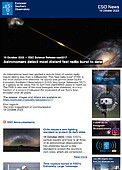 ESO — Astronomers detect most distant fast radio burst to date — Science Release eso2317
