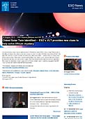 ESO Science Release eso1337nl - Oudste evenbeeld van zon ontdekt — ESO’s VLT verschaft nieuwe aanwijzingen die lithiumraadsel helpen oplossen