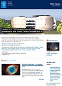 ESO Organisation Release eso1349es-cl - Donación a ESO de un planetario y un centro de visitantes