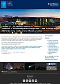 ESO Organisation Release eso1350-en-ie - Extension to ESO Headquarters Inaugurated — New buildings at ESO’s Garching headquarters officially unveiled