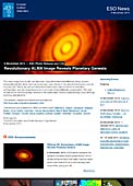 ESO — Une image révolutionnaire d’ALMA révèle la naissance des planètes — Photo Release eso1436fr-ch