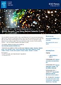 ESO — MUSE avslöjar sanningen bakom en galaxkrock — Science Release eso1437sv