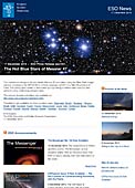 ESO — De heta blåa stjärnorna i Messier 47 — Photo Release eso1441sv