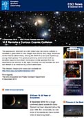 ESO — Le VLT revisite une étrange collision cosmique — Photo Release eso1547fr-be