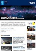 ESO — Completata la survey ATLASGAL della Via Lattea — Photo Release eso1606it