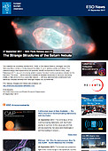 ESO — Les étranges structures de la Nébuleuse Saturne — Photo Release eso1731fr-ch