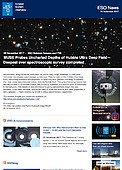 ESO — Instrument MUSE dokładnie zbadał Ultragłębokie Pola Hubble’a — Science Release eso1738pl