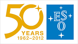 Sticker: ESO 50th Anniversary Logo