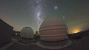 Časosběrné video zařízení ExTrA na observatoři La Silla