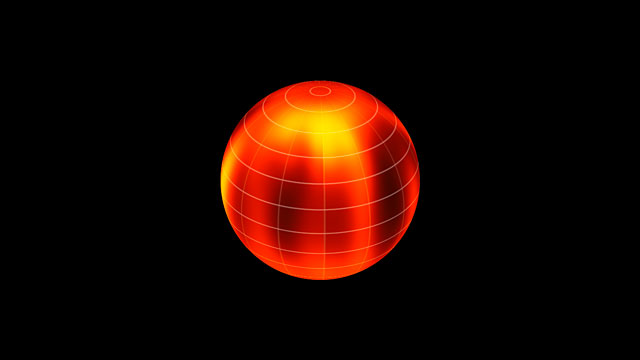 Aus Beobachtungen mit dem VLT rekonstruierte Oberflächenkarte von Luhman 16B