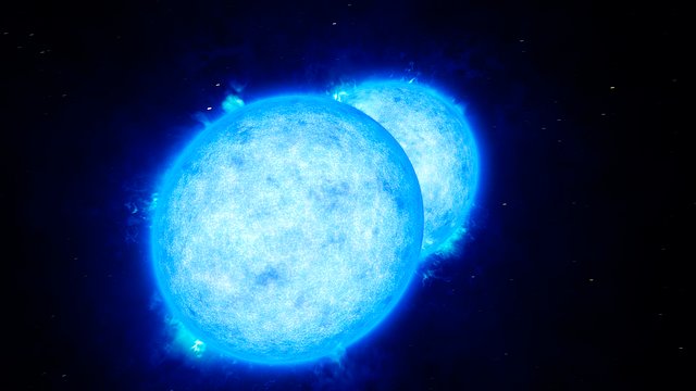 Hur de varmaste och mest massiva dubbelstjärnor i närkontakt skulle kunna se ut