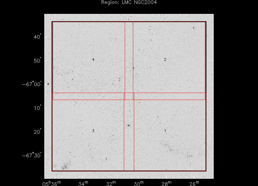 optical shallow strategy for LMC NGC2004