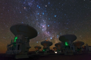 The southern Milky Way above ALMA The southern Milky Way above ALMA