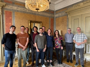 The kick-off meeting participants at the Chalmersska Huset in Gothenburg, Sweden
