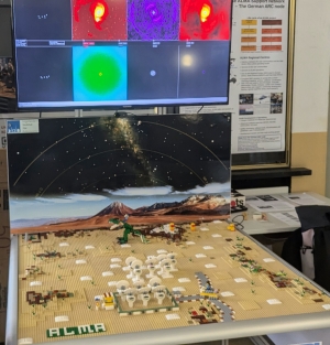Image of an ALMA antenna