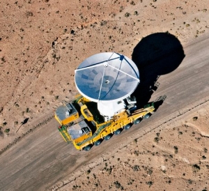 Image of an ALMA antenna