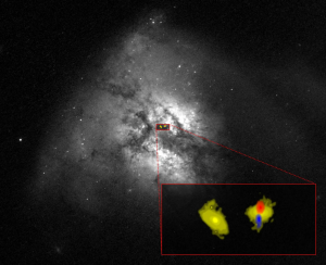 HST and ALMA images of Arp200